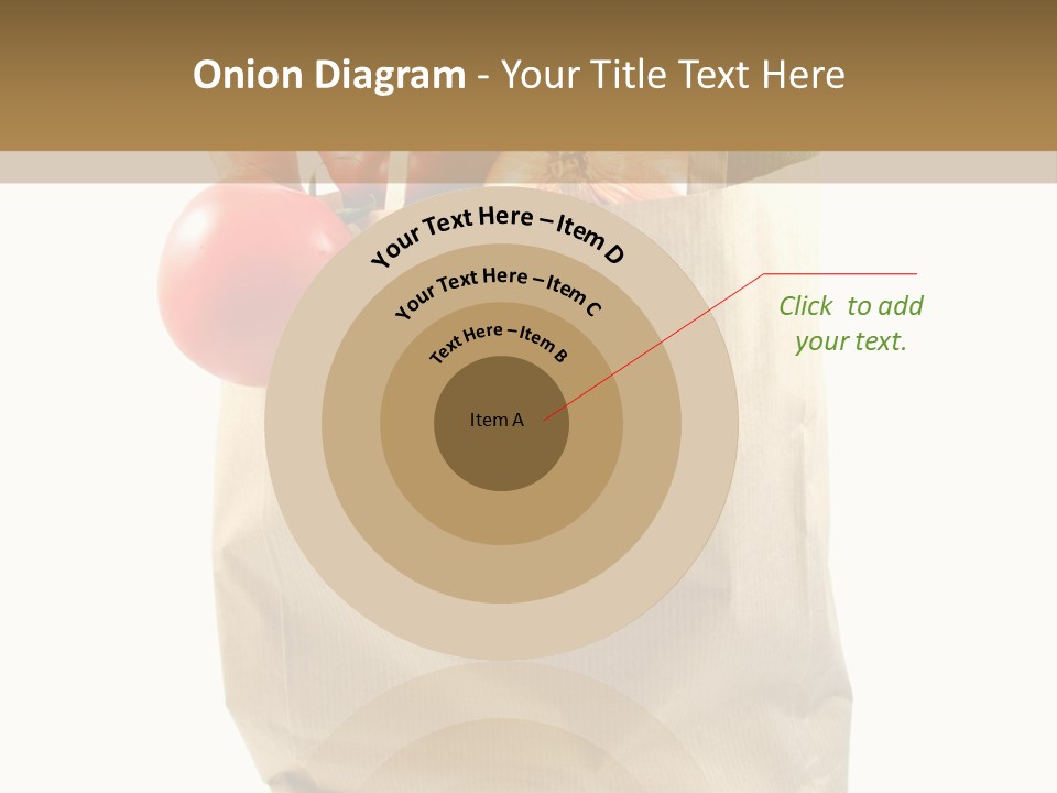 Dinner Fruit Vitamins PowerPoint Template