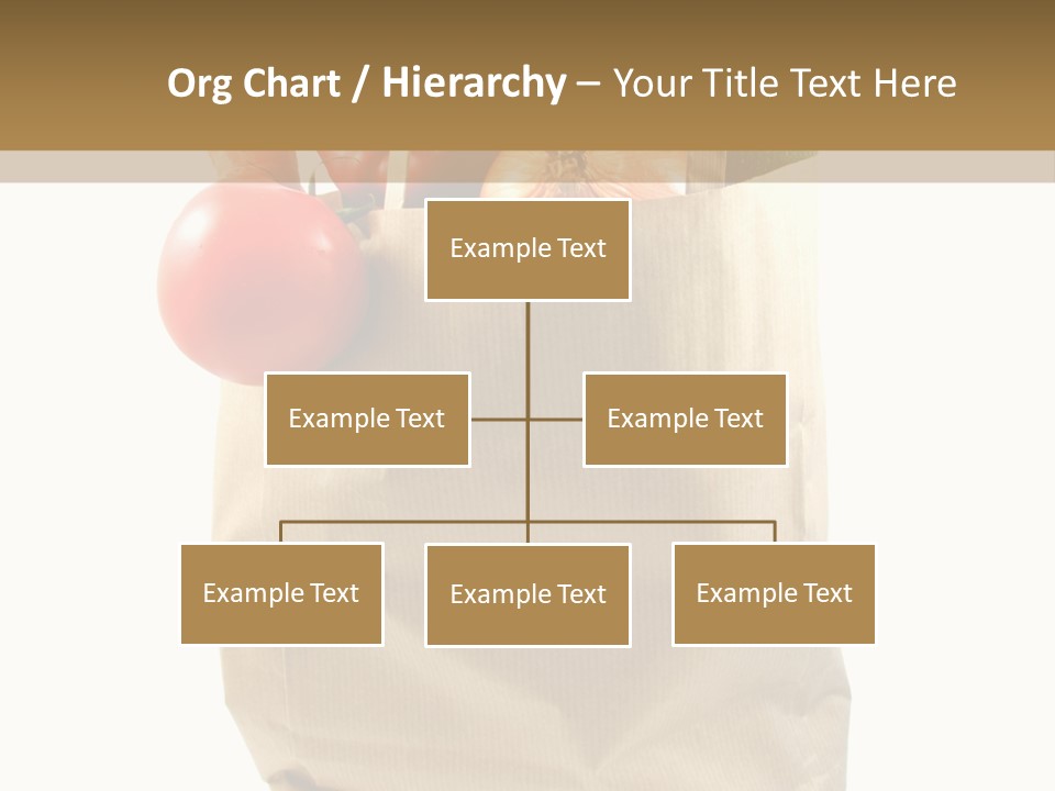 Dinner Fruit Vitamins PowerPoint Template