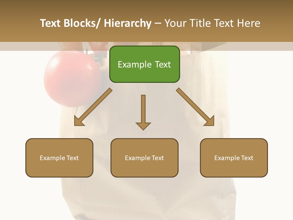 Dinner Fruit Vitamins PowerPoint Template