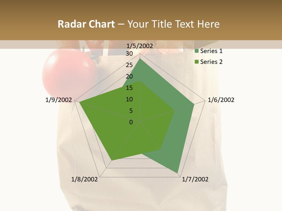 Dinner Fruit Vitamins PowerPoint Template