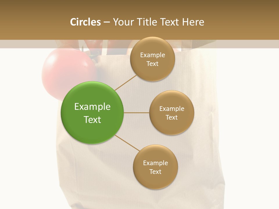 Dinner Fruit Vitamins PowerPoint Template