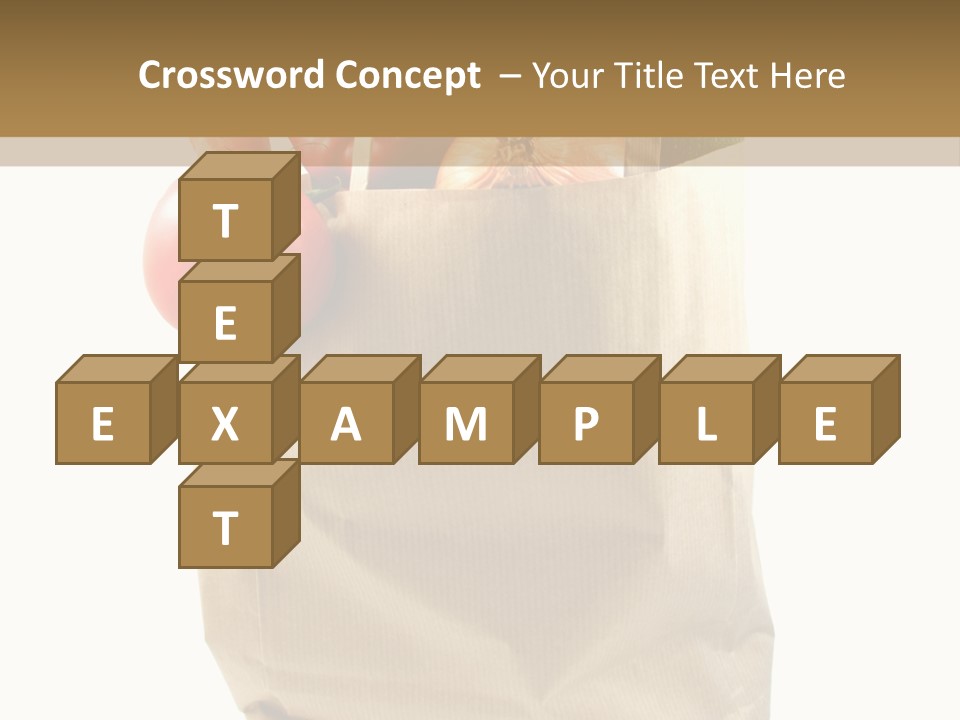 Dinner Fruit Vitamins PowerPoint Template