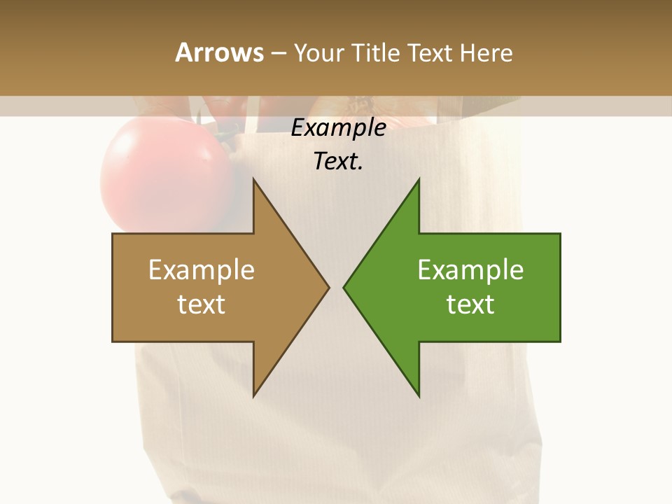 Dinner Fruit Vitamins PowerPoint Template