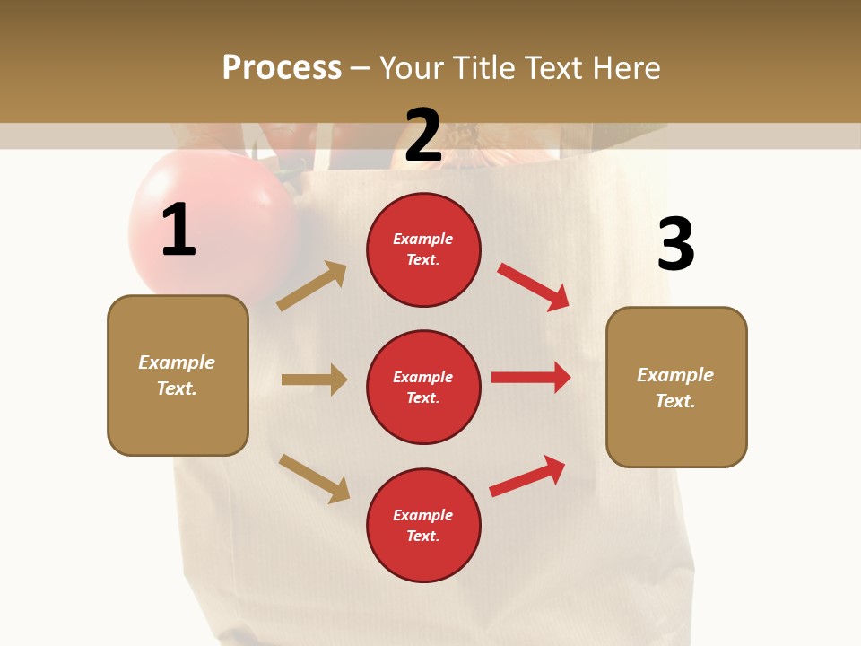 Dinner Fruit Vitamins PowerPoint Template