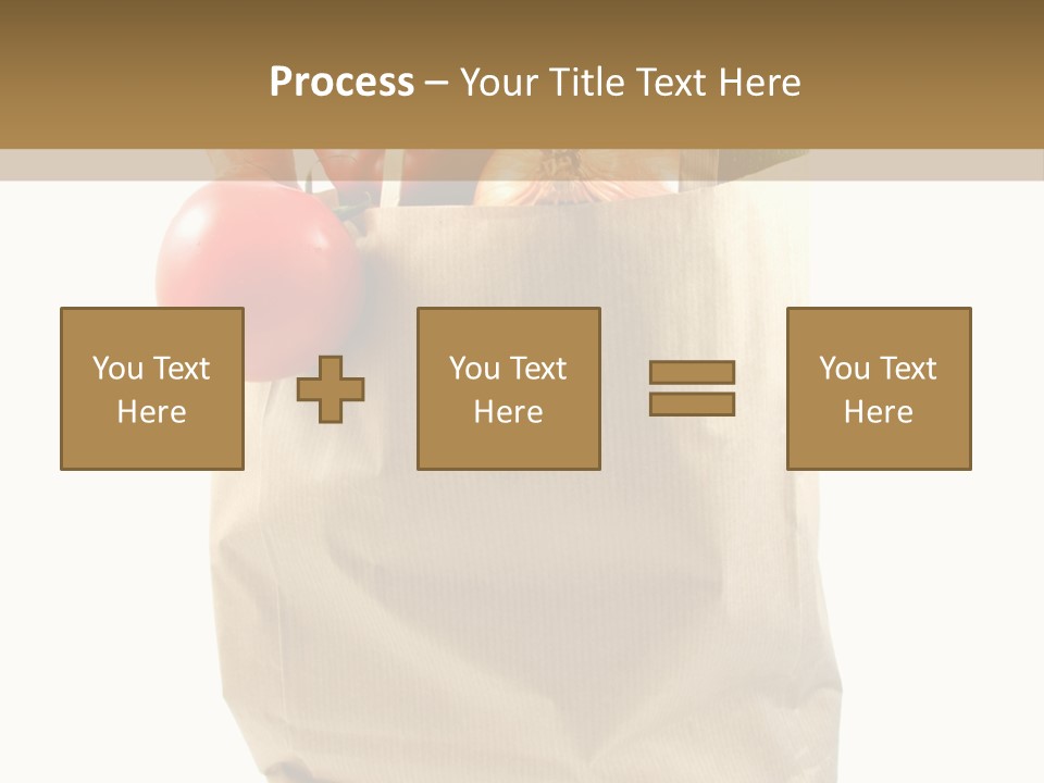 Dinner Fruit Vitamins PowerPoint Template