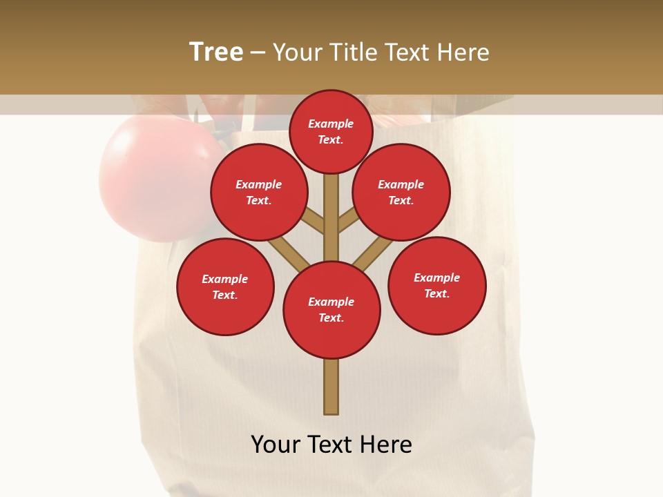 Dinner Fruit Vitamins PowerPoint Template