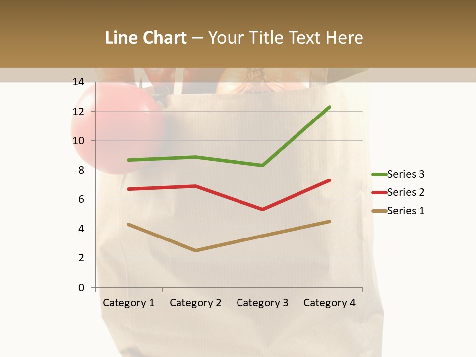 Dinner Fruit Vitamins PowerPoint Template