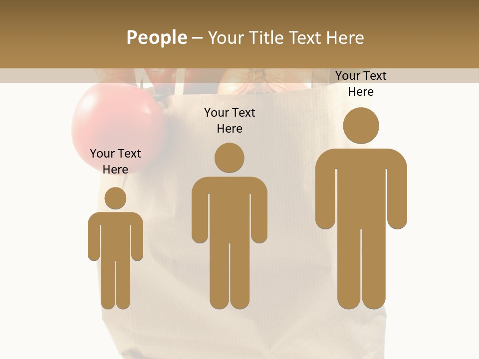 Dinner Fruit Vitamins PowerPoint Template