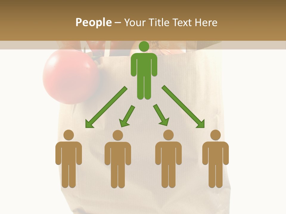 Dinner Fruit Vitamins PowerPoint Template