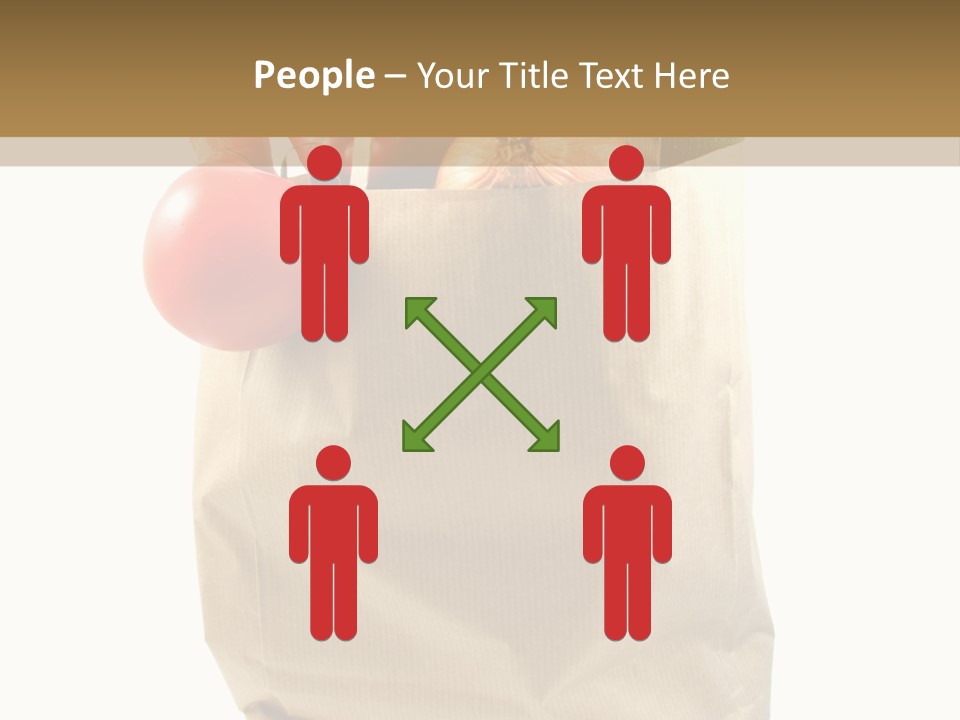 Dinner Fruit Vitamins PowerPoint Template