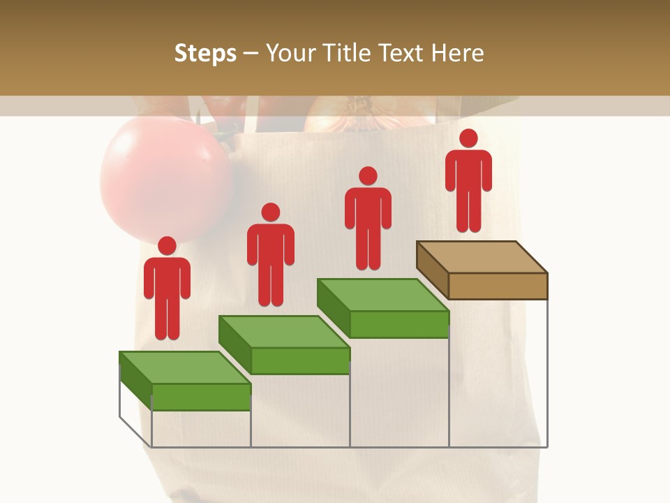 Dinner Fruit Vitamins PowerPoint Template