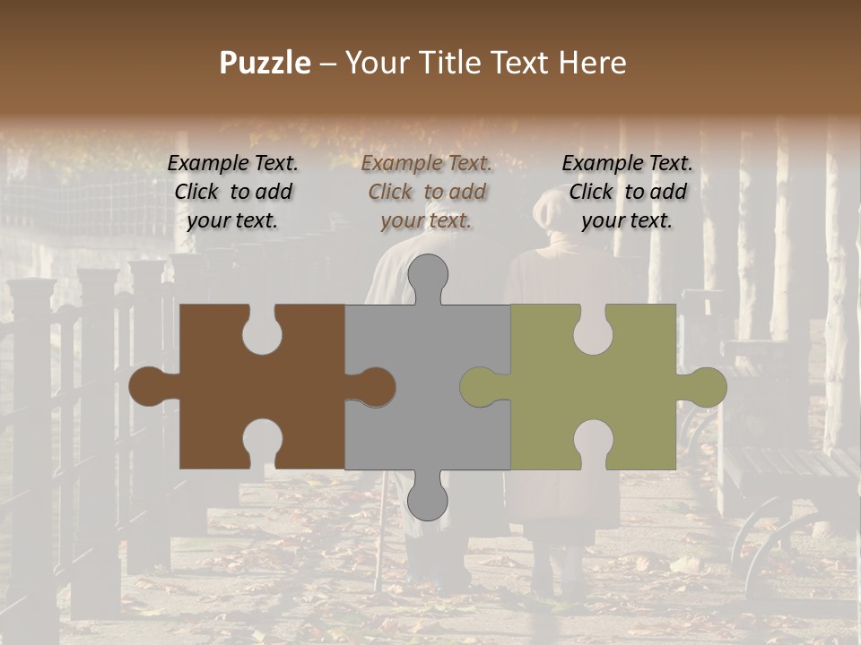 Romance Married Pension PowerPoint Template