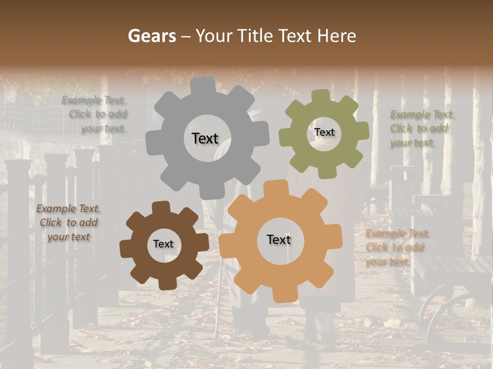 Romance Married Pension PowerPoint Template