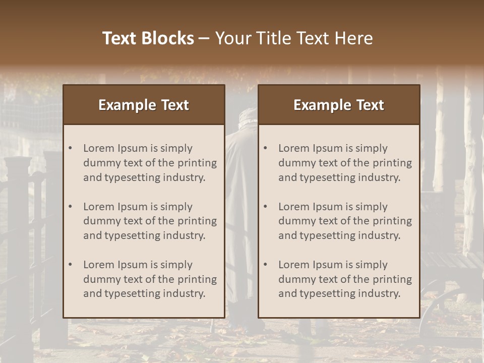Romance Married Pension PowerPoint Template