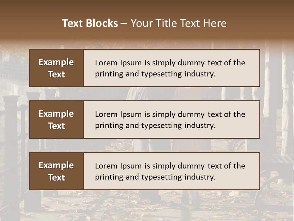 Romance Married Pension PowerPoint Template