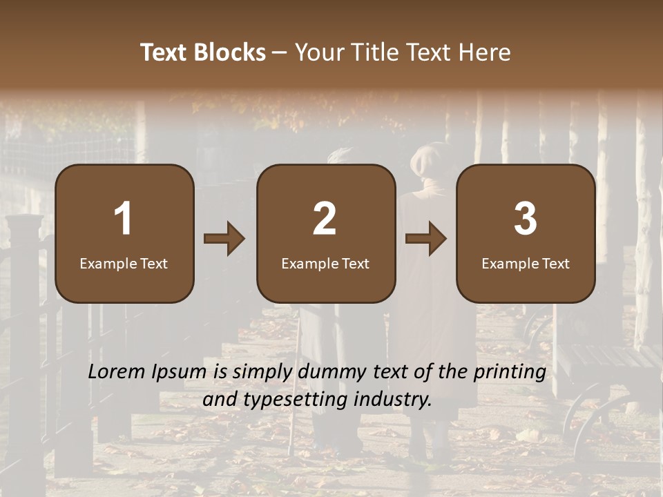 Romance Married Pension PowerPoint Template