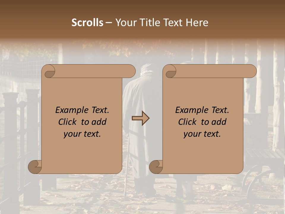 Romance Married Pension PowerPoint Template