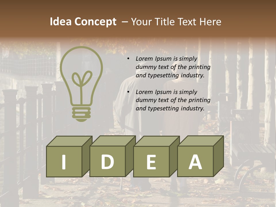 Romance Married Pension PowerPoint Template