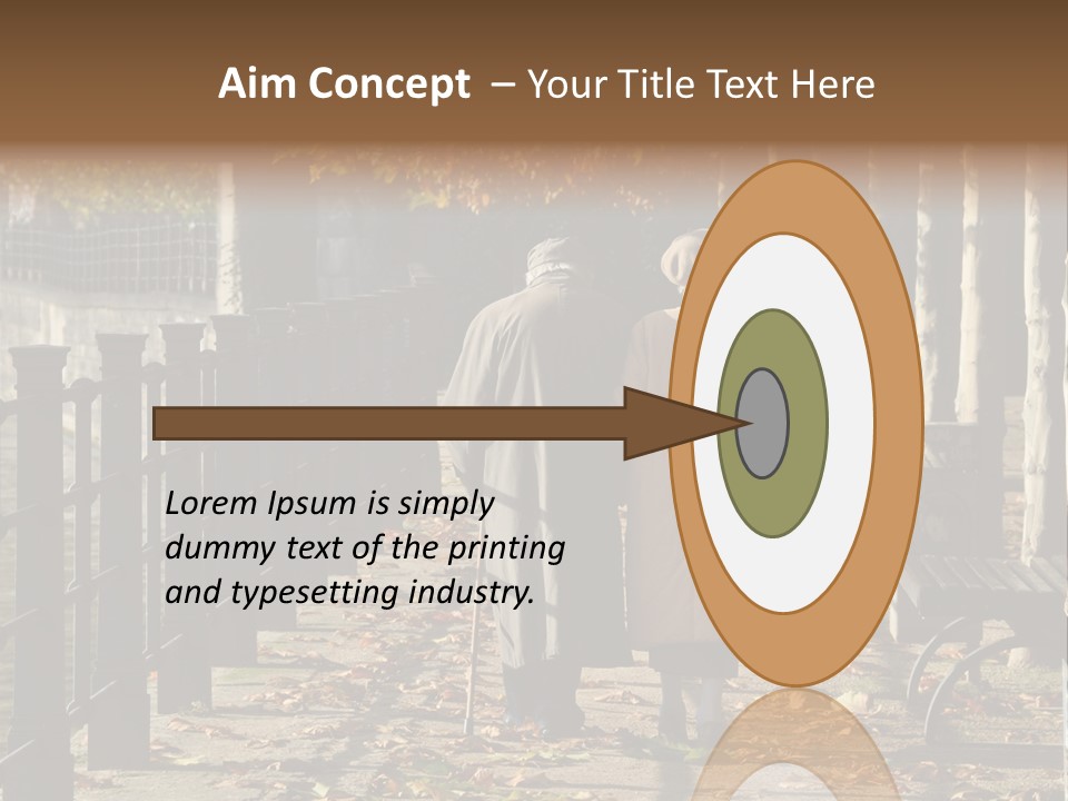 Romance Married Pension PowerPoint Template