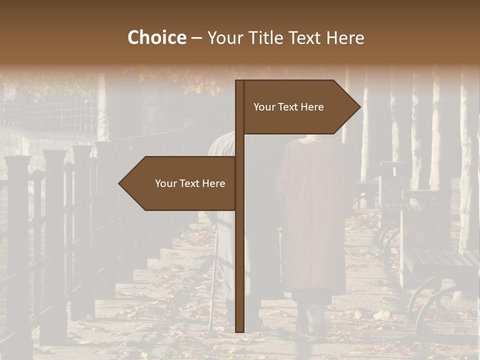 Romance Married Pension PowerPoint Template