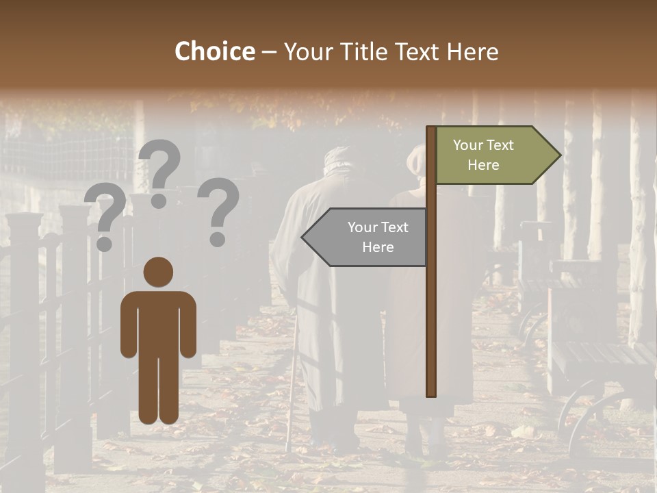 Romance Married Pension PowerPoint Template