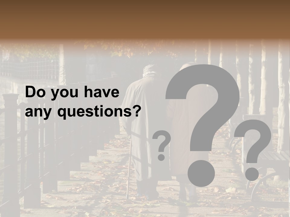 Romance Married Pension PowerPoint Template