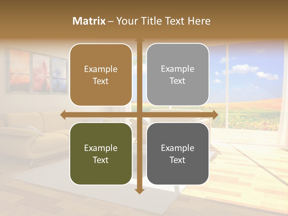 Clouds Light Carpet PowerPoint Template