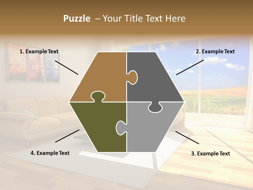 Clouds Light Carpet PowerPoint Template