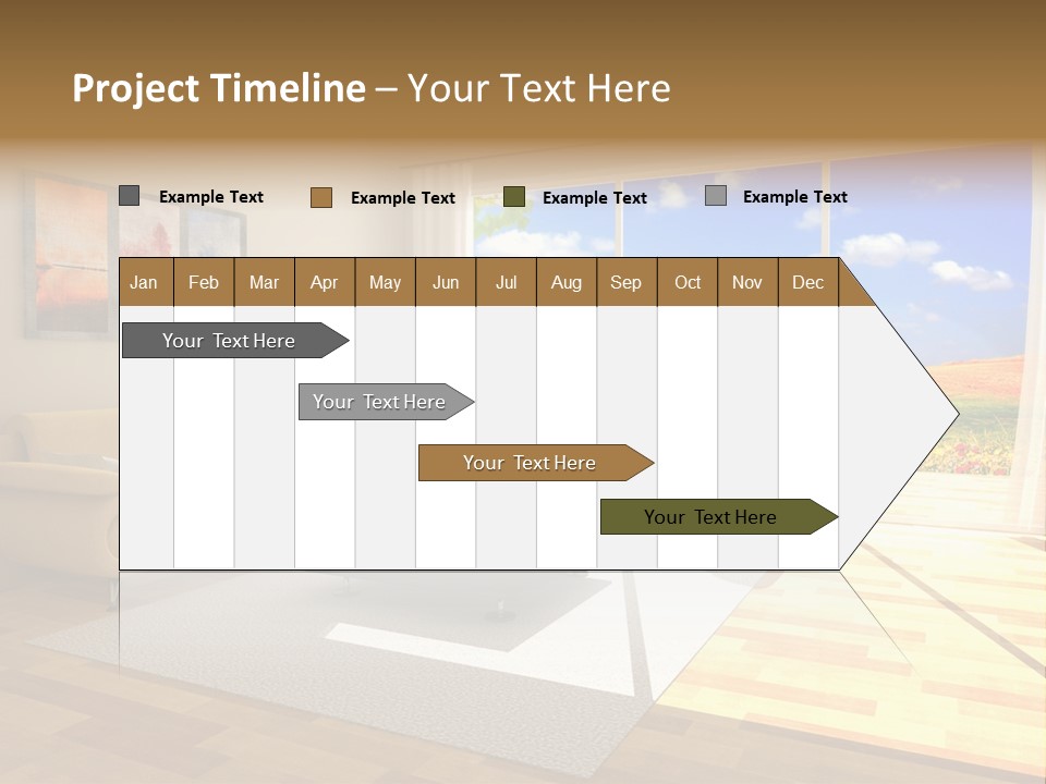 Clouds Light Carpet PowerPoint Template