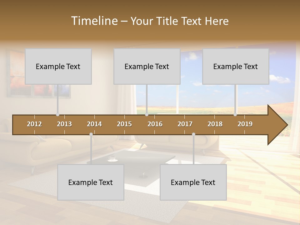 Clouds Light Carpet PowerPoint Template