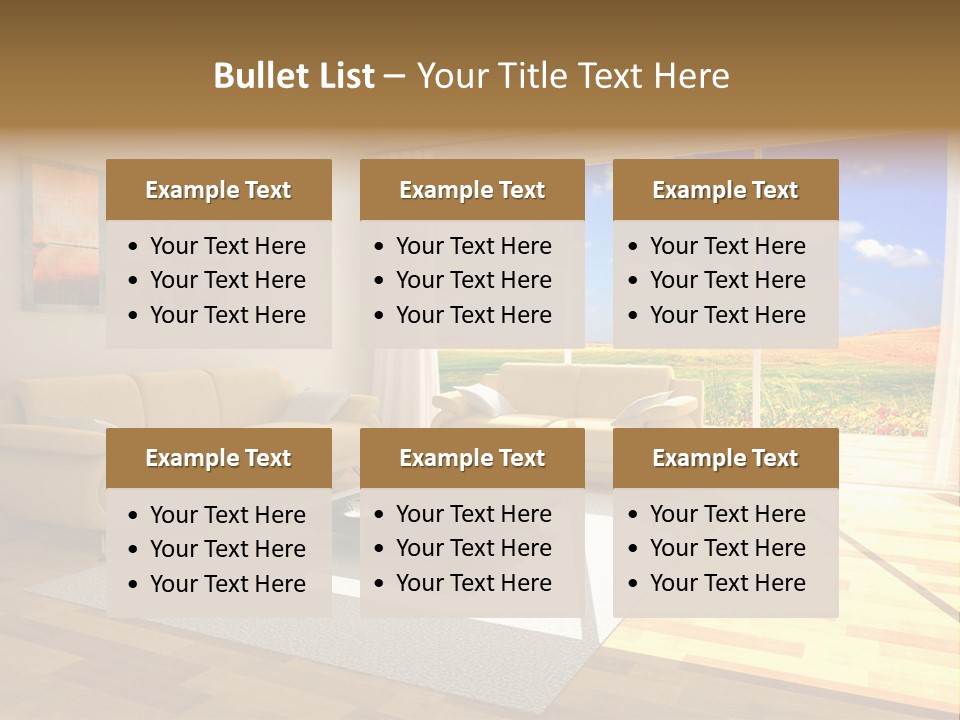 Clouds Light Carpet PowerPoint Template