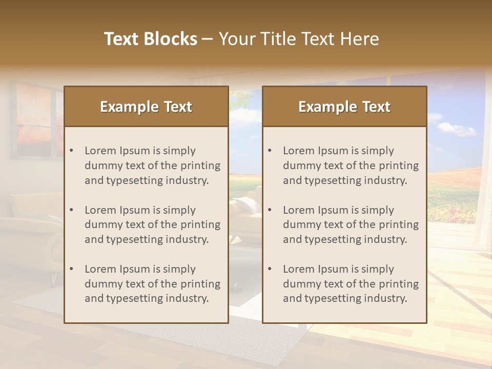 Clouds Light Carpet PowerPoint Template