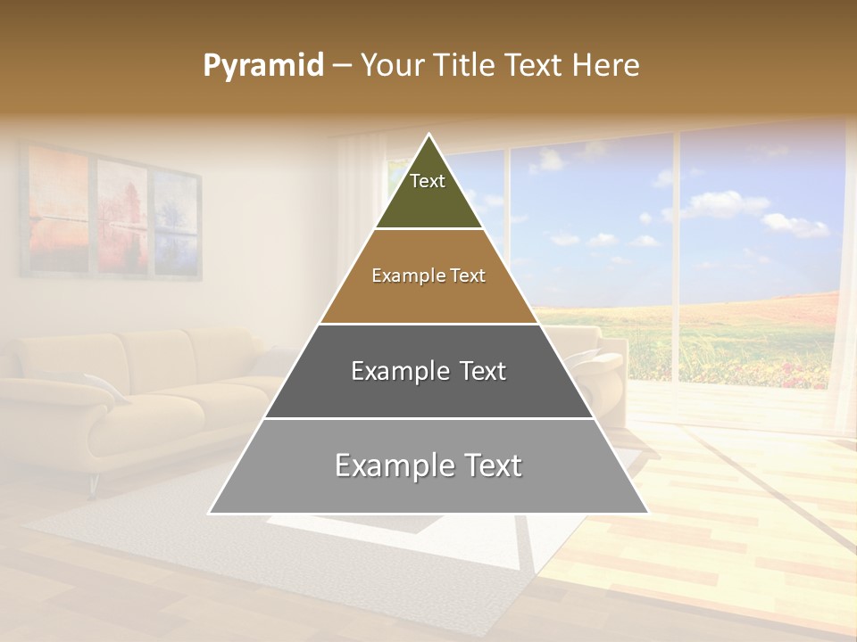 Clouds Light Carpet PowerPoint Template