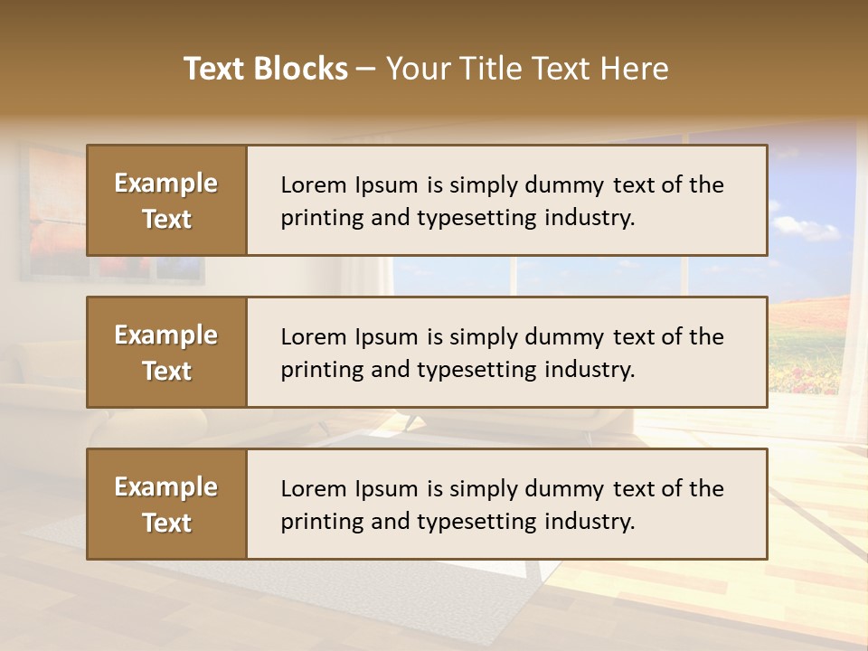 Clouds Light Carpet PowerPoint Template