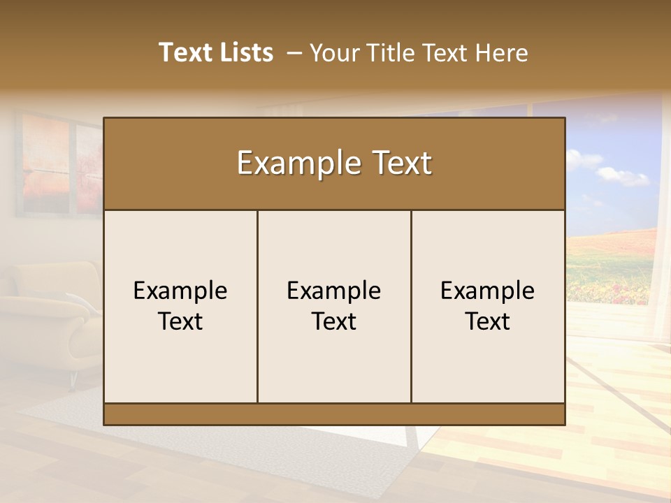 Clouds Light Carpet PowerPoint Template