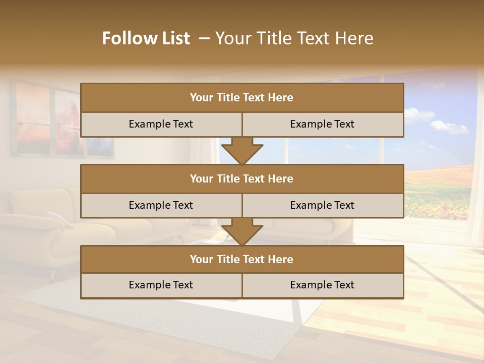 Clouds Light Carpet PowerPoint Template