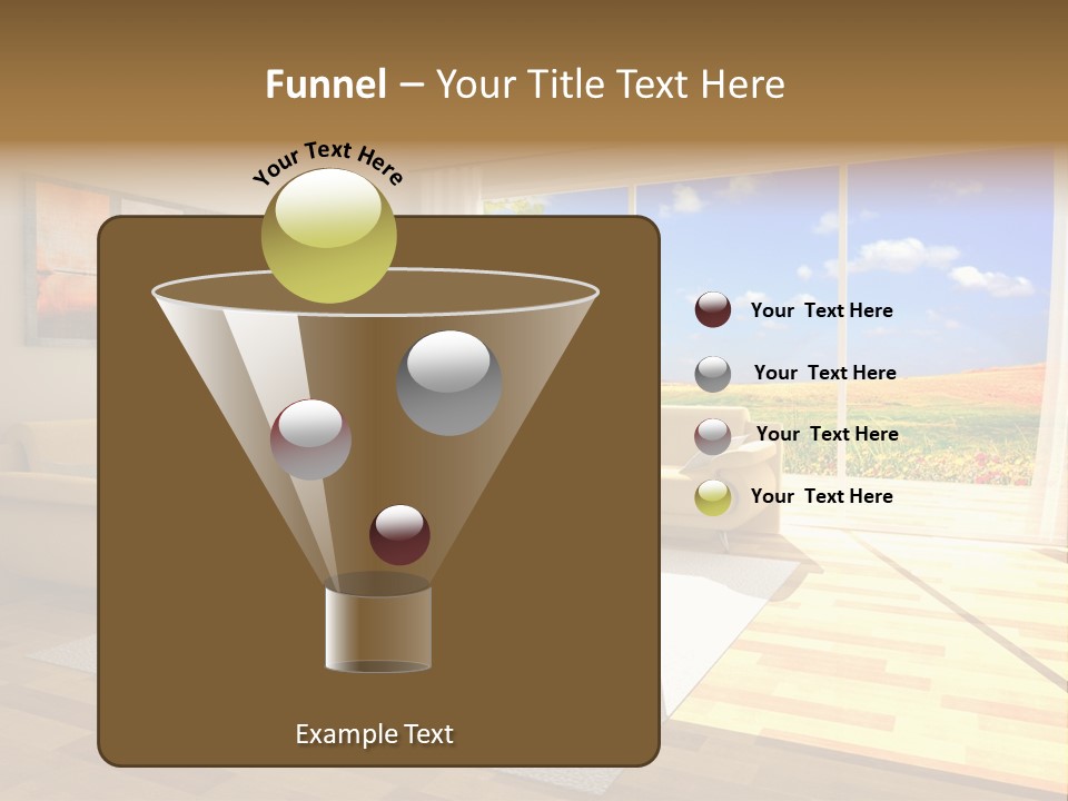 Clouds Light Carpet PowerPoint Template
