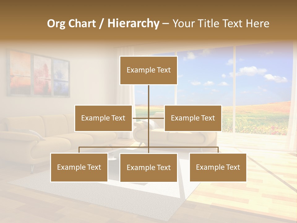 Clouds Light Carpet PowerPoint Template
