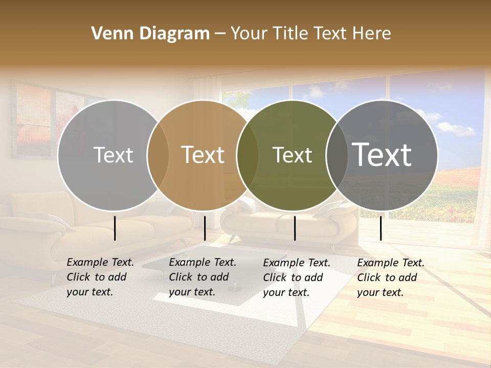 Clouds Light Carpet PowerPoint Template