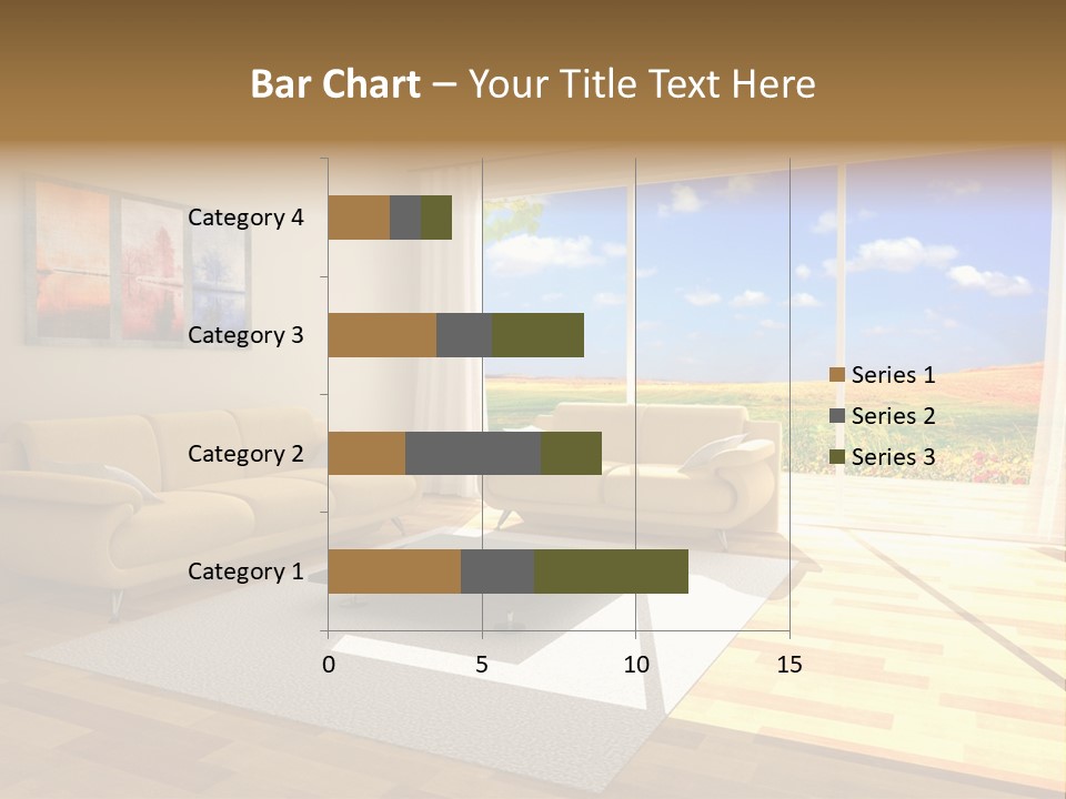 Clouds Light Carpet PowerPoint Template
