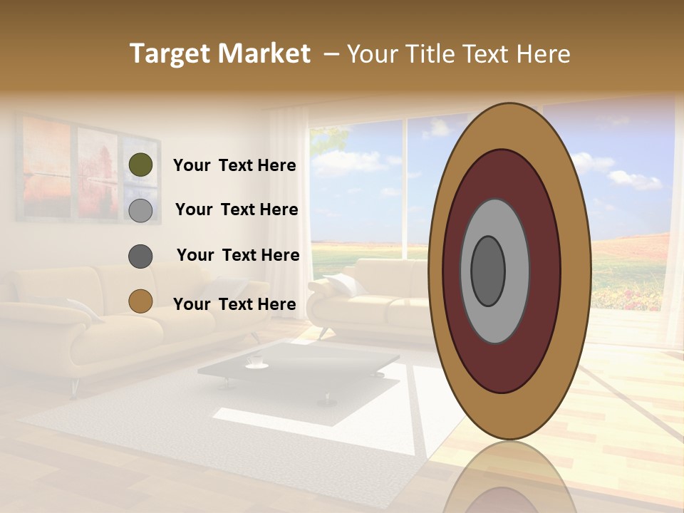 Clouds Light Carpet PowerPoint Template