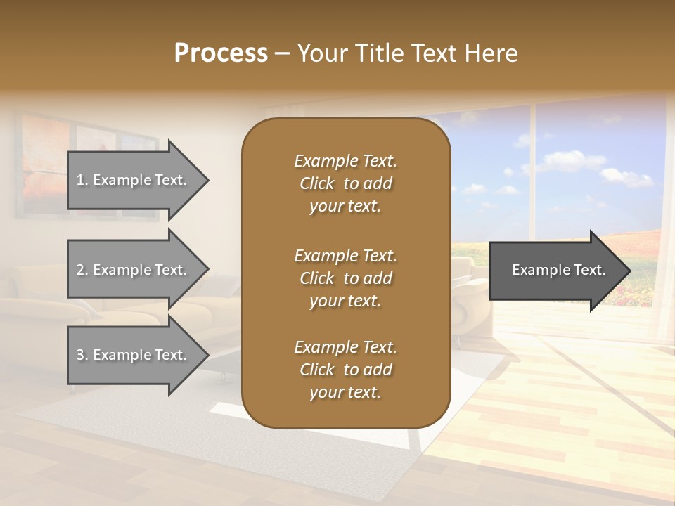 Clouds Light Carpet PowerPoint Template