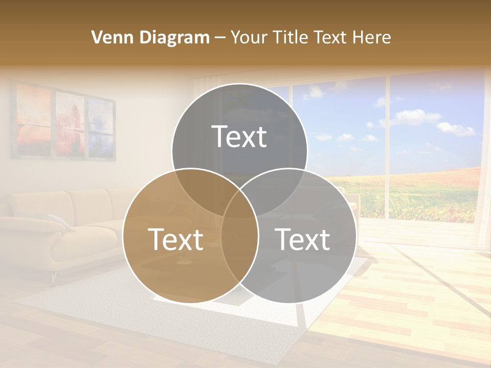 Clouds Light Carpet PowerPoint Template