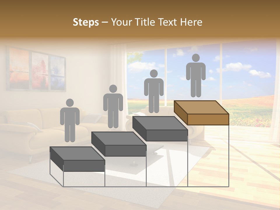 Clouds Light Carpet PowerPoint Template