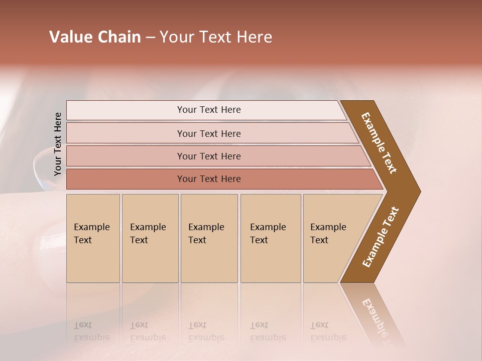 Treatment Looking Female PowerPoint Template