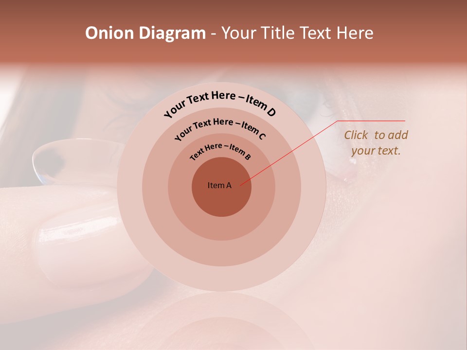 Treatment Looking Female PowerPoint Template