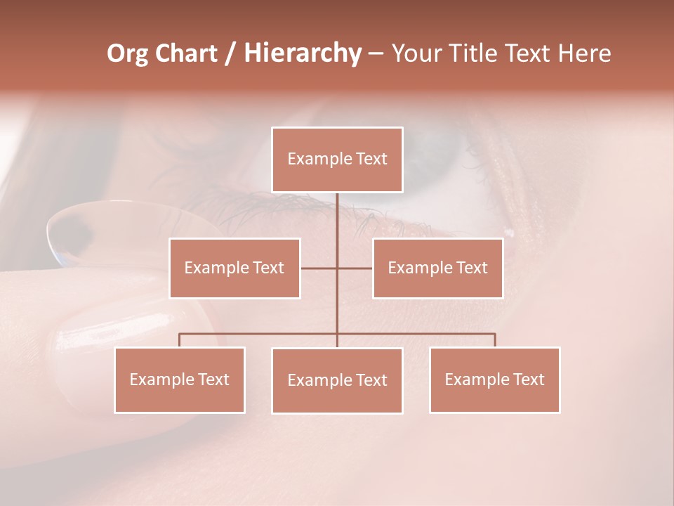 Treatment Looking Female PowerPoint Template