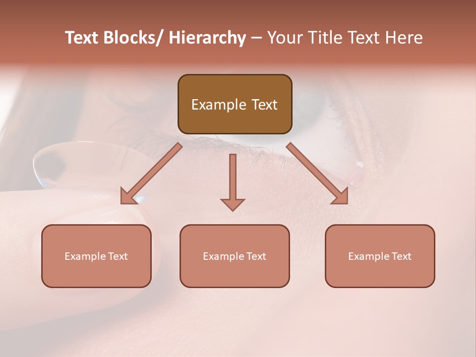 Treatment Looking Female PowerPoint Template