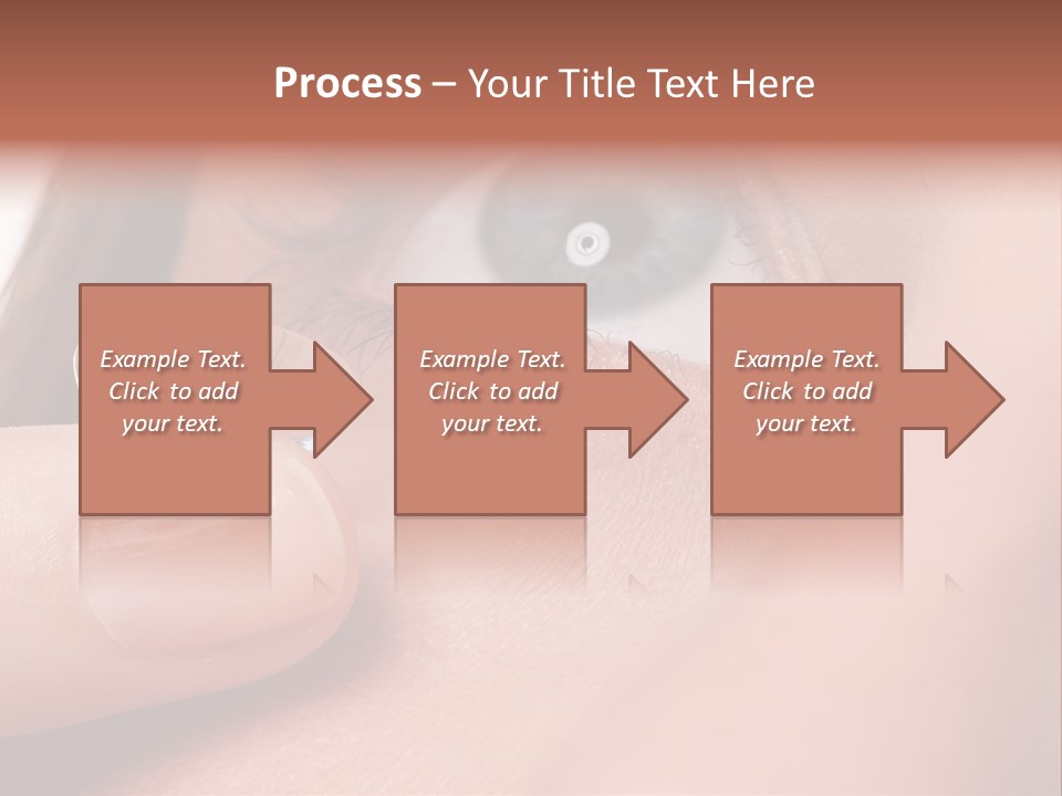 Treatment Looking Female PowerPoint Template