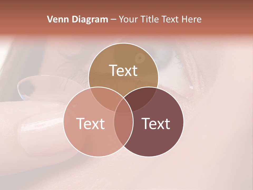 Treatment Looking Female PowerPoint Template